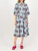 Blutsgeschwister Kleid "Sneaky Diamond" in Hellblau/ Bunt