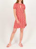 Blutsgeschwister Kleid "Fluffy Romance" in Rot/ Rosa/ Schwarz