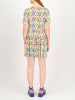 Blutsgeschwister Jurk "Summer Ease Cache" wit/meerkleurig