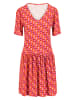 Blutsgeschwister Kleid "Summer Ease Cache" in Rot/ Bunt