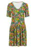 Blutsgeschwister Sukienka "Summer Ease Cache" w kolorze zielonym ze wzorem