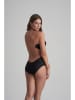 Bye Bra Pełne figi high waist w kolorze czarnym