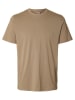 SELECTED HOMME Shirt in Beige