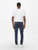 ONLY & SONS Spijkerbroek - skinny fit - donkerblauw