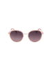 Polaroid Unisex-Sonnenbrille in Roségold/ Lila in Gold/ Lila