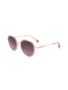 Polaroid Unisex-Sonnenbrille in Roségold/ Lila in Gold/ Lila