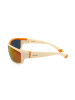 Polaroid Damen-Sonnenbrille in Beige/ Orange