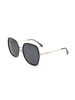 Polaroid Damen-Sonnenbrille in Schwarz/ Gold