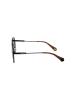 Polaroid Okulary przeciwsłoneczne unisex w kolorze czarnym