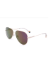 Polaroid Okulary przeciwsłoneczne unisex w kolorze biało-fioletowym