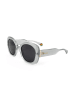 Polaroid Damen-Sonnenbrille in Grau/ Schwarz
