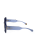 Polaroid Damen-Sonnenbrille in Blau/ Schwarz