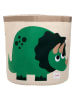 3 Sprouts Aufbewahrungskorb "Dino" in Beige/ Grün - (B)43 x (H)45 x (T)43 cm