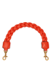 LIEBESKIND BERLIN Leder-Schultergurt in Rot - (L)38 cm