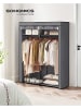 Songmics Kledingkast grijs - (B)140 x (H)174 x (D)43 cm