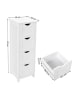 Songmics Badkamerkast wit - (B)30 x (H)82 x (D)30 cm