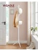 Songmics Kledingrek wit - (B)47 x (H)175 x (D)47 cm