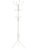 SONGMICS Garderoba stojąca w kolorze białym na ubrania - 44 x 182 x 44 cm