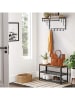 Songmics Schoenenrek zwart/bruin - (B)73 x (H)45 x (D)30 cm