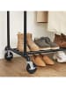 Songmics Kleiderständer in Schwarz - (B)100 x (H)162 x (T)59 cm