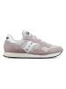 Saucony Leder-Sneakers "Dxn Trainer Vintage" in Lila/ Weiß