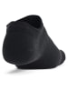 Under Armour 6er-Set: Trainingssocken "Essential No Show" in Schwarz