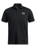 Under Armour Koszulka polo "Icon" w kolorze czarnym
