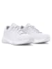 Under Armour Leder-Trainingsschuhe "Edge LTHR" in Weiß