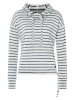 super.natural Longsleeve "Funnier" wit/blauw/donkerblauw