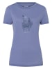 super.natural Shirt "Flowerhands" in Blau