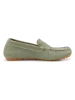 Marc O'Polo Shoes Skórzane mokasyny w kolorze khaki