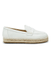 Marc O'Polo Shoes Skórzane espadryle w kolorze białym