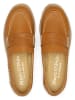 Marc O'Polo Shoes Skórzane espadryle w kolorze jasnobrązowym