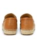 Marc O'Polo Shoes Skórzane espadryle w kolorze jasnobrązowym