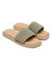 Marc O'Polo Shoes Pantoletten in Khaki/ Beige