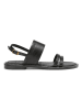 Marc O'Polo Shoes Leren sandalen zwart