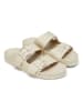 Marc O'Polo Shoes Leder-Pantoletten in Beige
