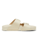 Marc O'Polo Shoes Leder-Pantoletten in Beige