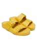 Marc O'Polo Shoes Leder-Pantoletten in Gelb