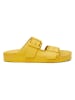 Marc O'Polo Shoes Leren slippers geel