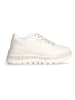 Liu Jo Leder-Sneakers in Creme