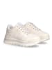 Liu Jo Leder-Sneakers in Creme