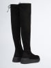 Liu Jo Overknee-Stiefel in Schwarz
