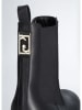 Liu Jo Leder-Chelsea-Boots in Schwarz