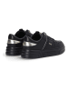 Liu Jo Leder-Sneakers in Schwarz