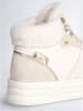 Liu Jo Leder-Sneakers in Creme