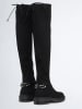 Liu Jo Overknee-Stiefel in Schwarz
