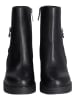 Liu Jo Leder-Stiefeletten in Schwarz