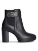 Liu Jo Leder-Ankle-Boots in Schwarz