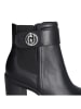 Liu Jo Leder-Ankle-Boots in Schwarz